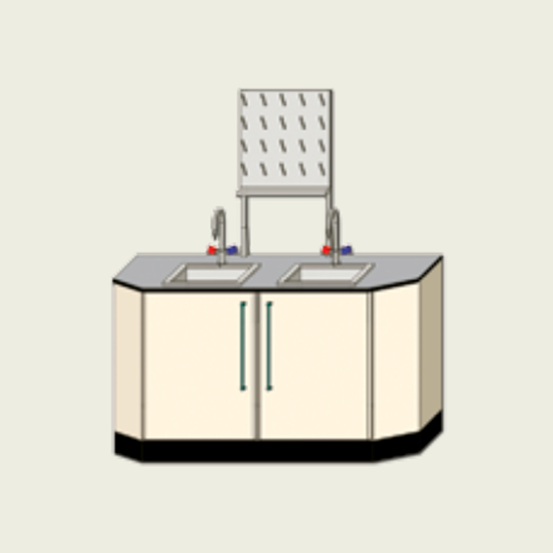 Стол лабораторный моечный для кабинета физики